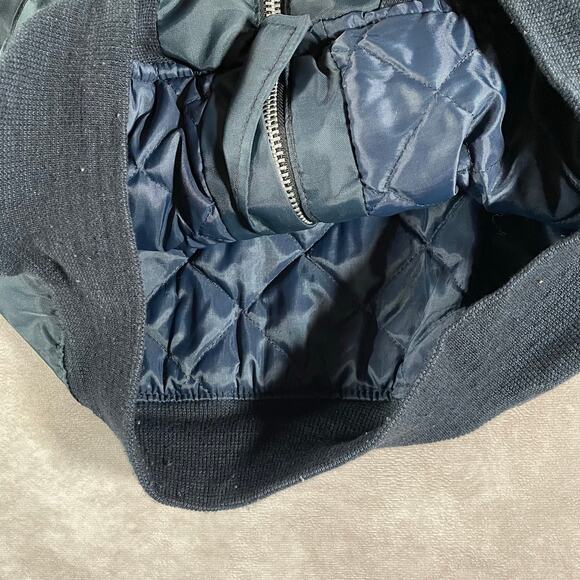 80’s VTG Flight Jacket Floyd Gorpcore Nylon Full Zip Insulated Bomber Jacket - Picture 6 of 7